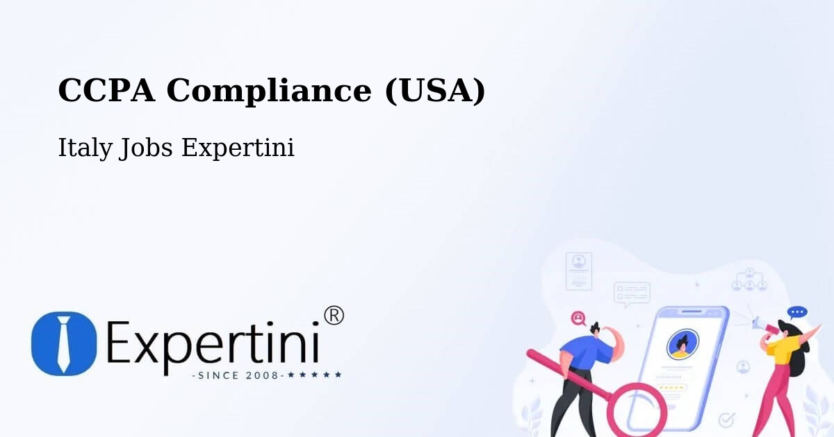 CCPA Privacy Rights & Compliance Notice – Cecchini - Italy Jobs Expertini